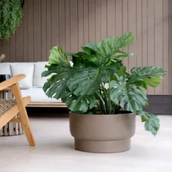 Plantenpot Nyborg S taupe Ø54 x H32cm
