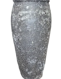 Plantenpot Panarea relic black Ø58 x H120 cm