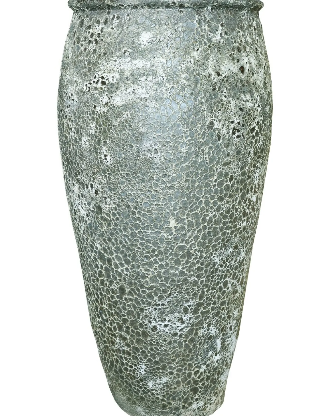 Plantenpot Panarea relic jade Ø58 x H120 cm