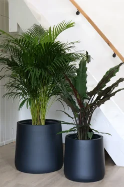 Plantenpot Portland black Ø42 x H40cm