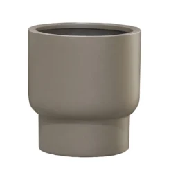 Plantenpot Roskilde L taupe Ø54 x H60cm