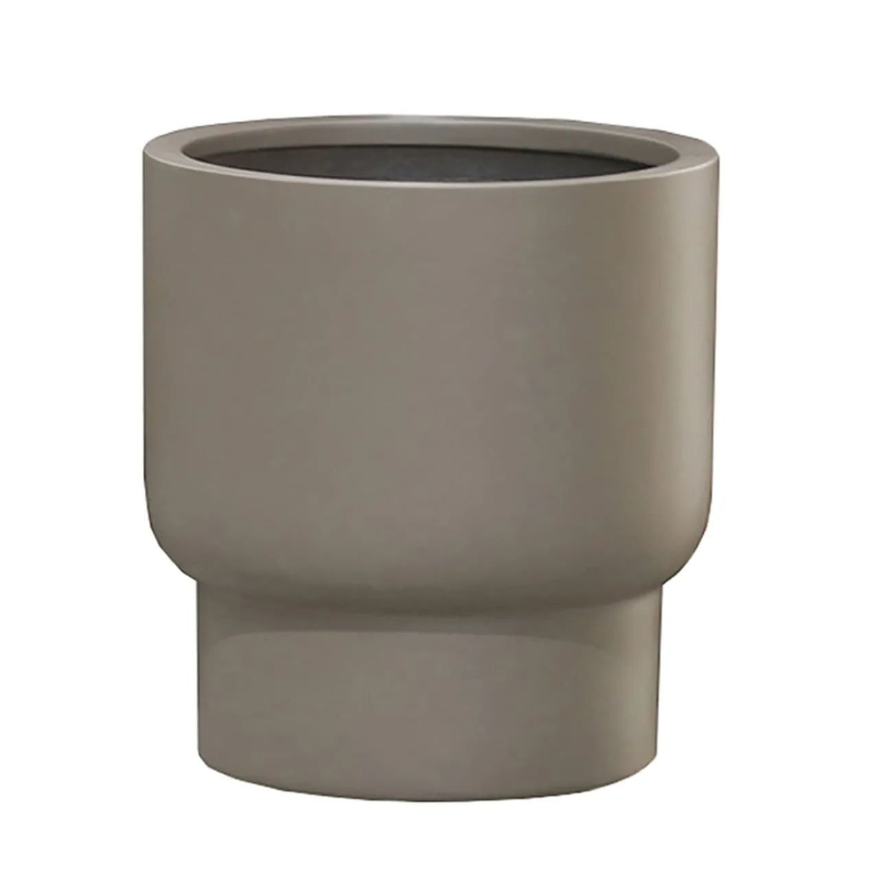 Plantenpot Roskilde L taupe Ø54 x H60cm