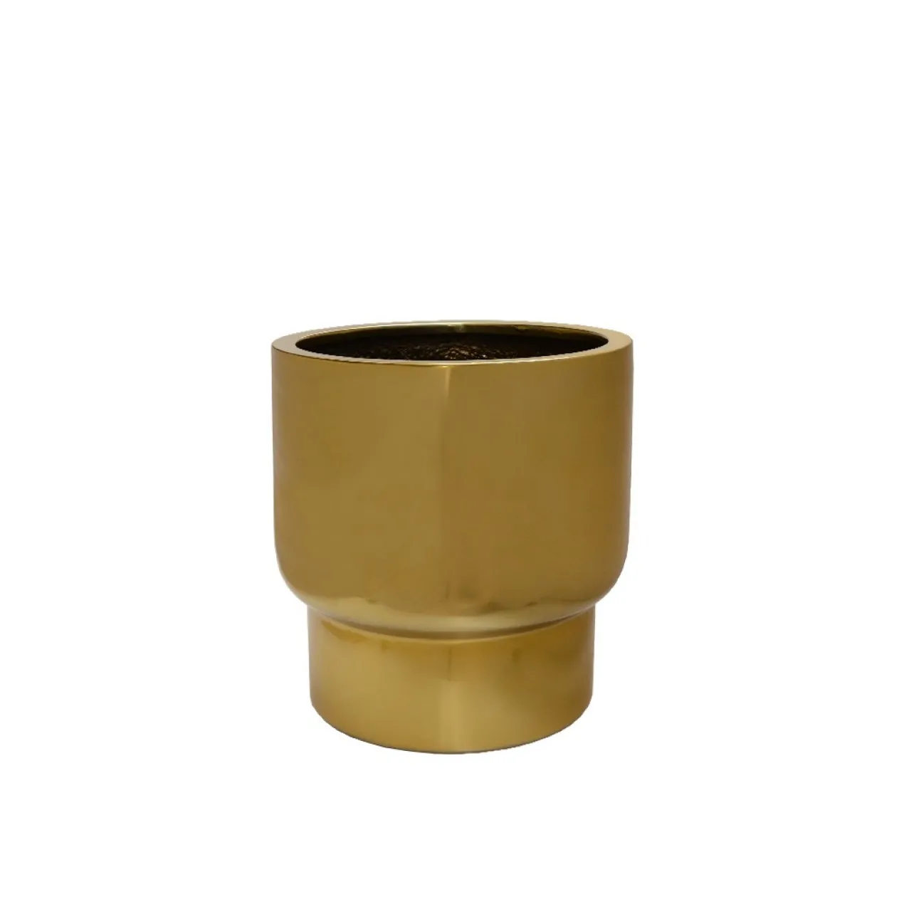 Plantenpot Roskilde S gold Ø37 x H40cm