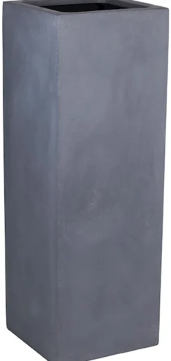 Plantenpot South Carolina grey L35 x B35 x H100 cm