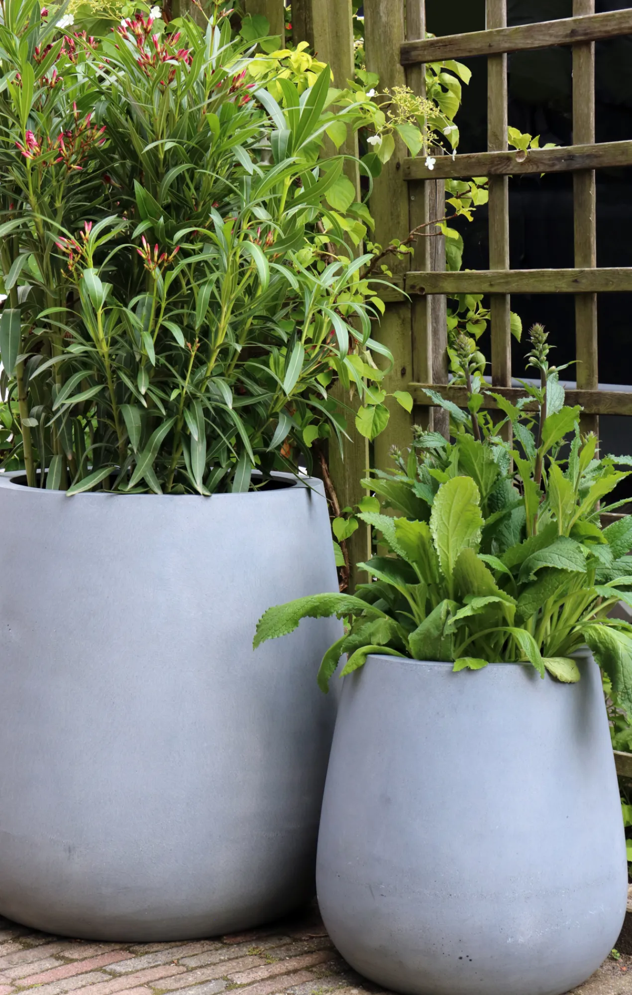 Plantenpot Vermont grey Ø66 x H67 cm