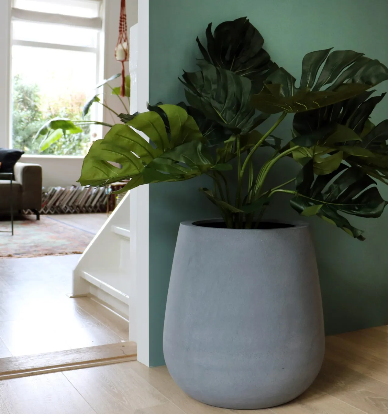 Plantenpot Vermont grey Ø66 x H67 cm