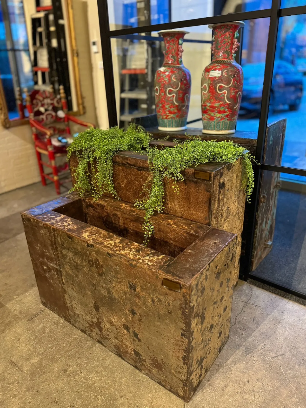 Planter ijzer Turijn Small