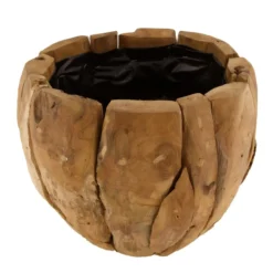Planter teak natural