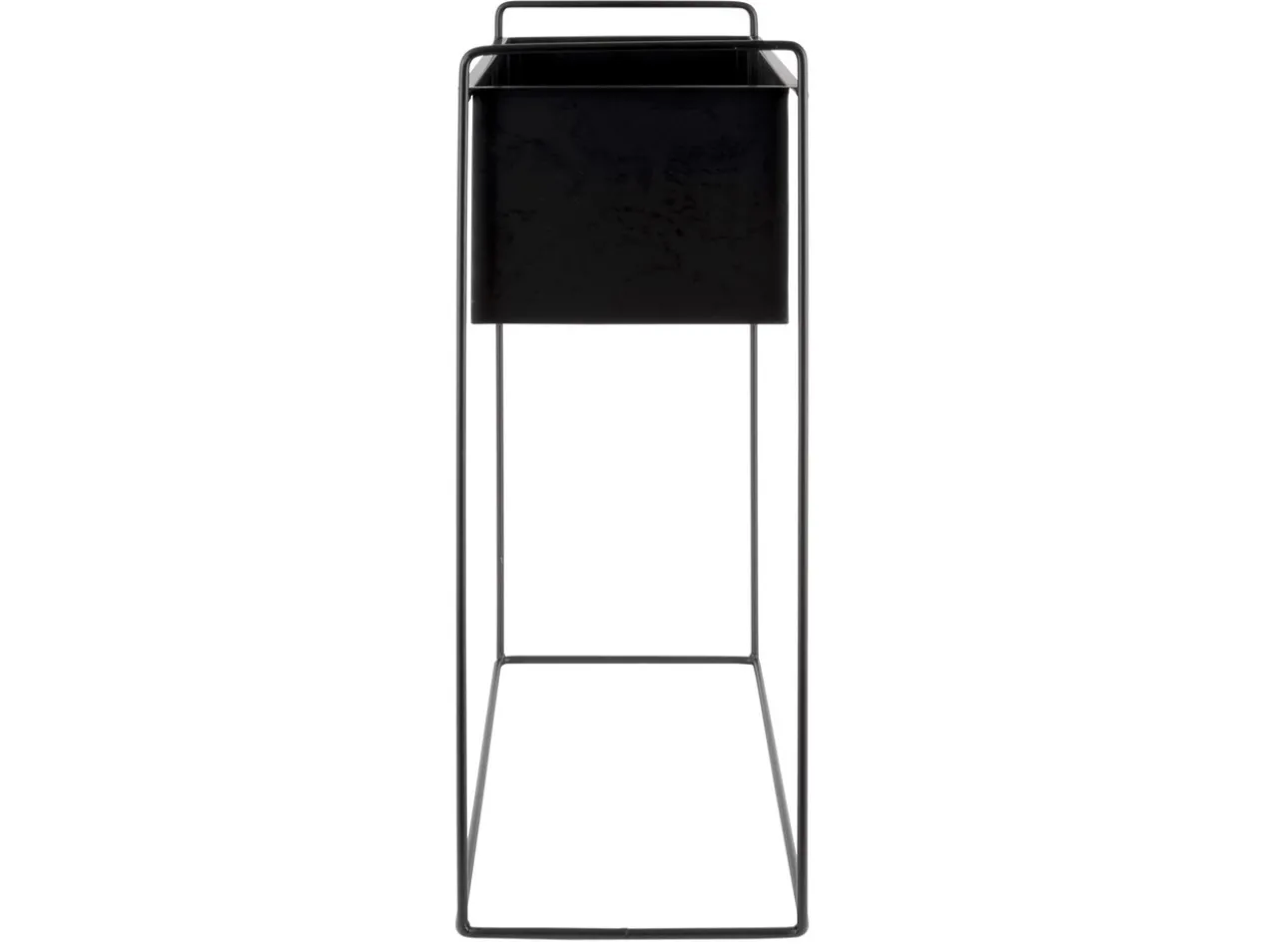 Plant pot set Essence straight iron black