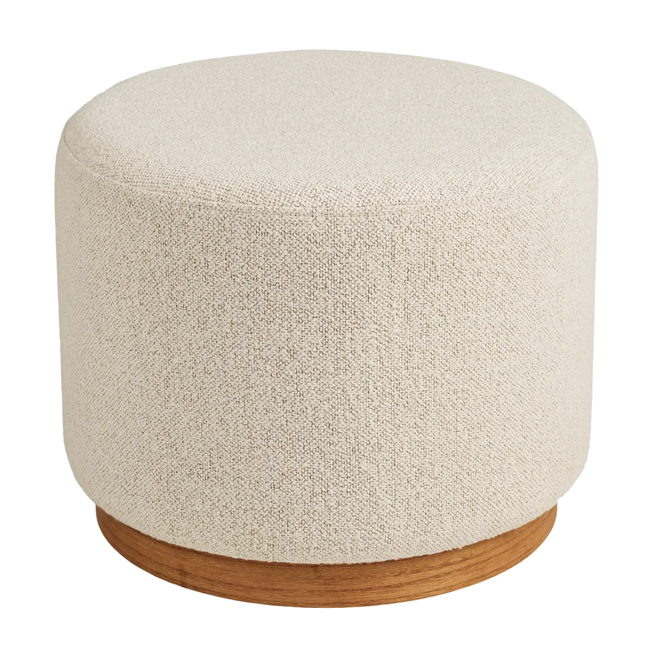 Poef Dawn zand Ø50 cm