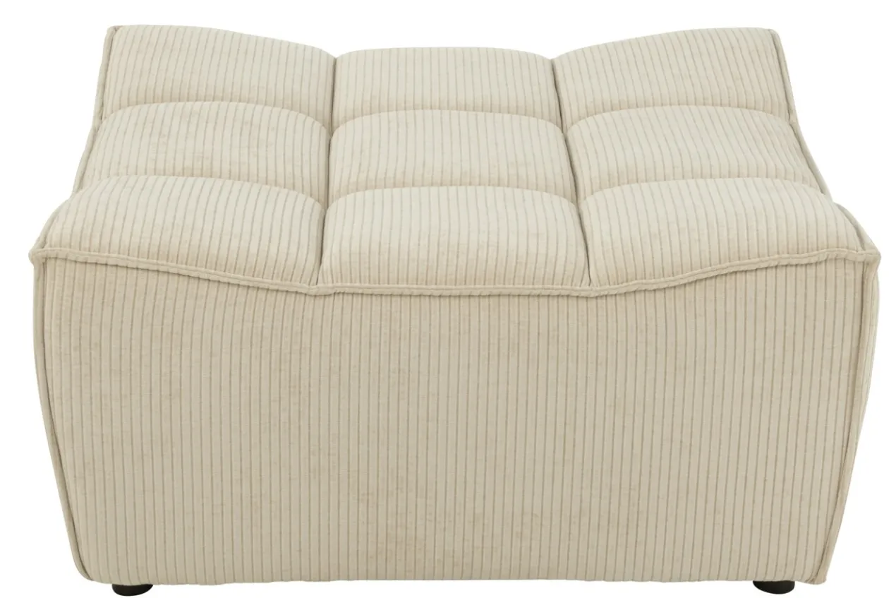 Poef Grid Beige
