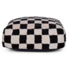 Poef Liam 20 cm black/white