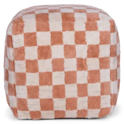 Poef Liam 45cm soft terracotta