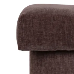 Poef Ollie dark brown