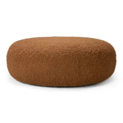 Poef Orb cinnamon stof