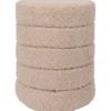 Poef Rosa beige boucle