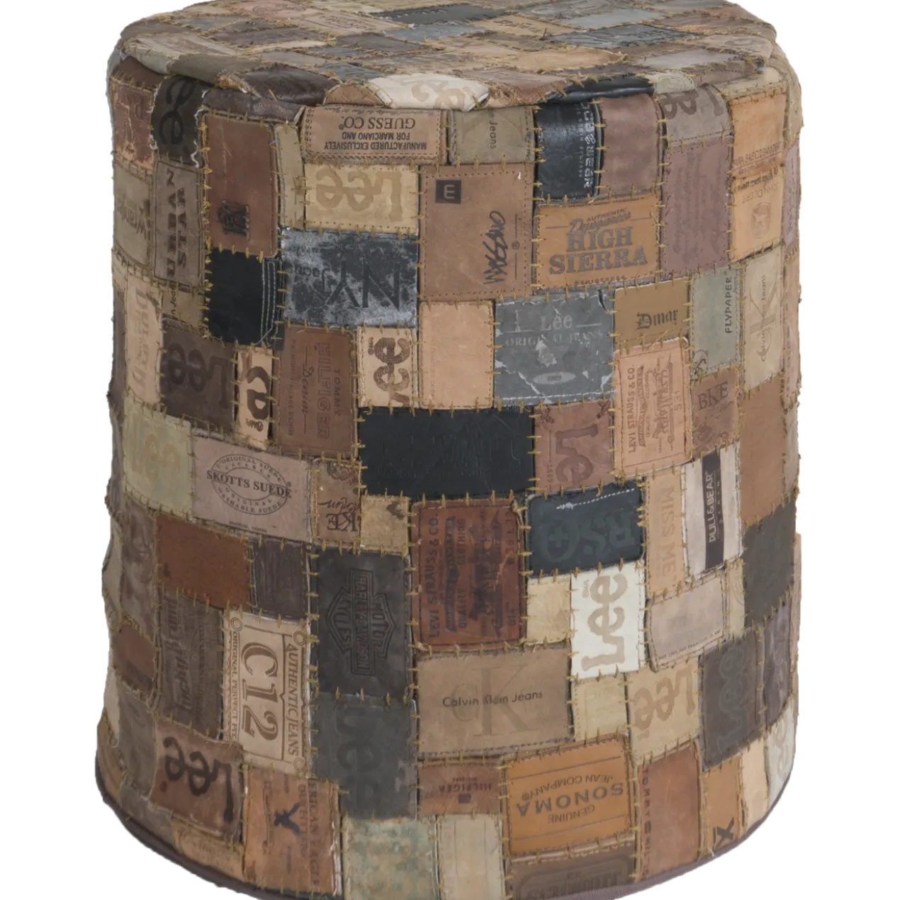 Poef Royal Labels - rond