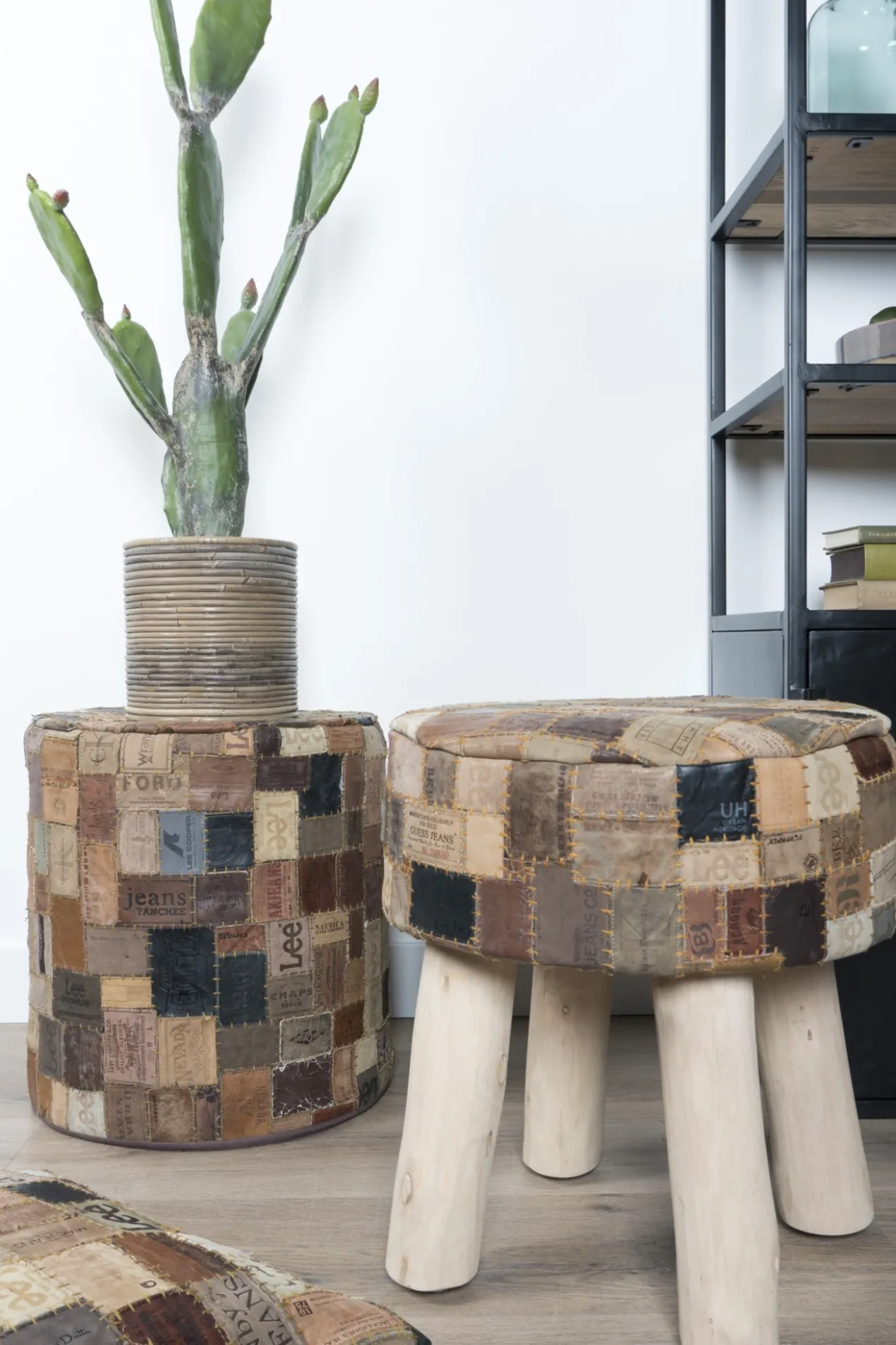 Poef Royal Labels - rond