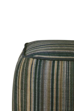 Poef Zahara outdoor blue stripe