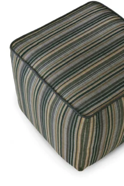 Poef Zahara outdoor blue stripe
