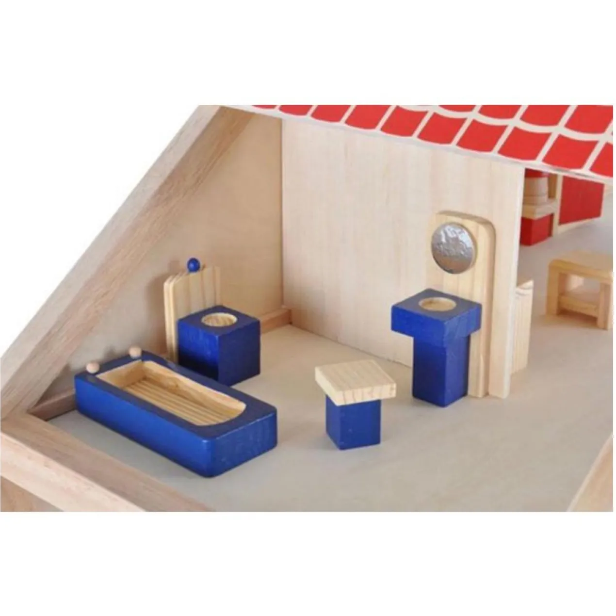 Poppenhuis XL incl meubels