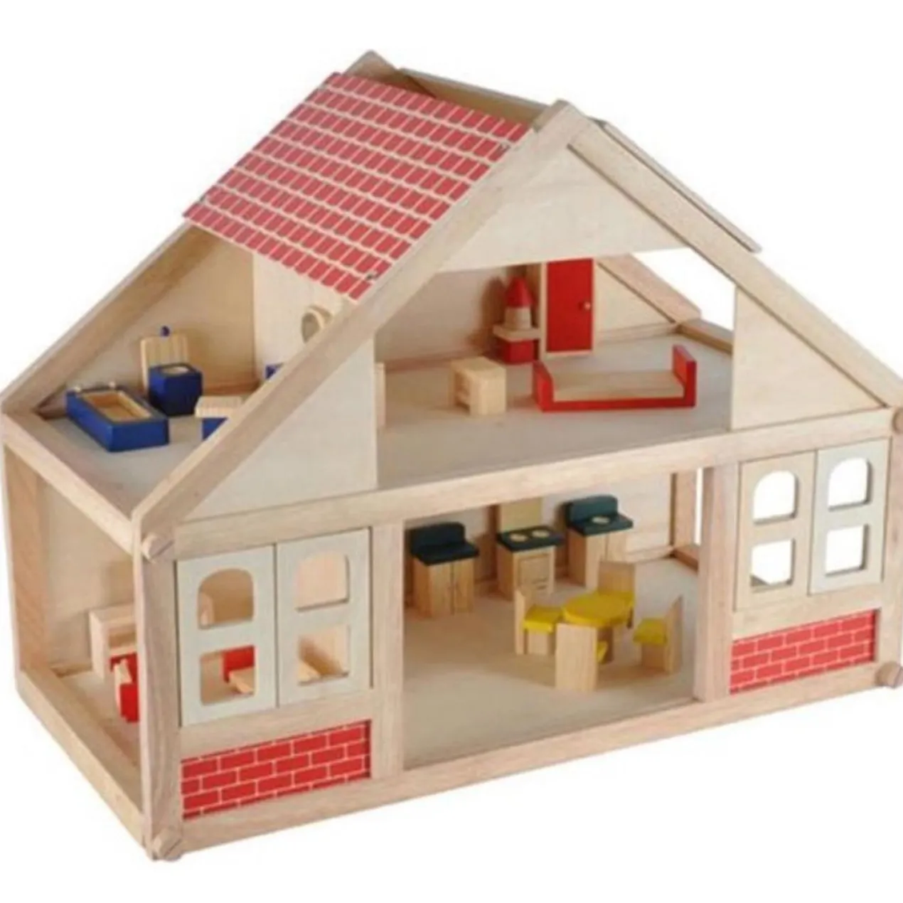 Poppenhuis XL incl meubels
