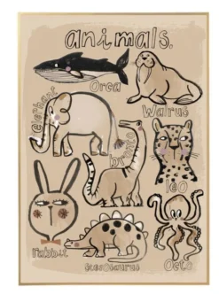 Poster animals