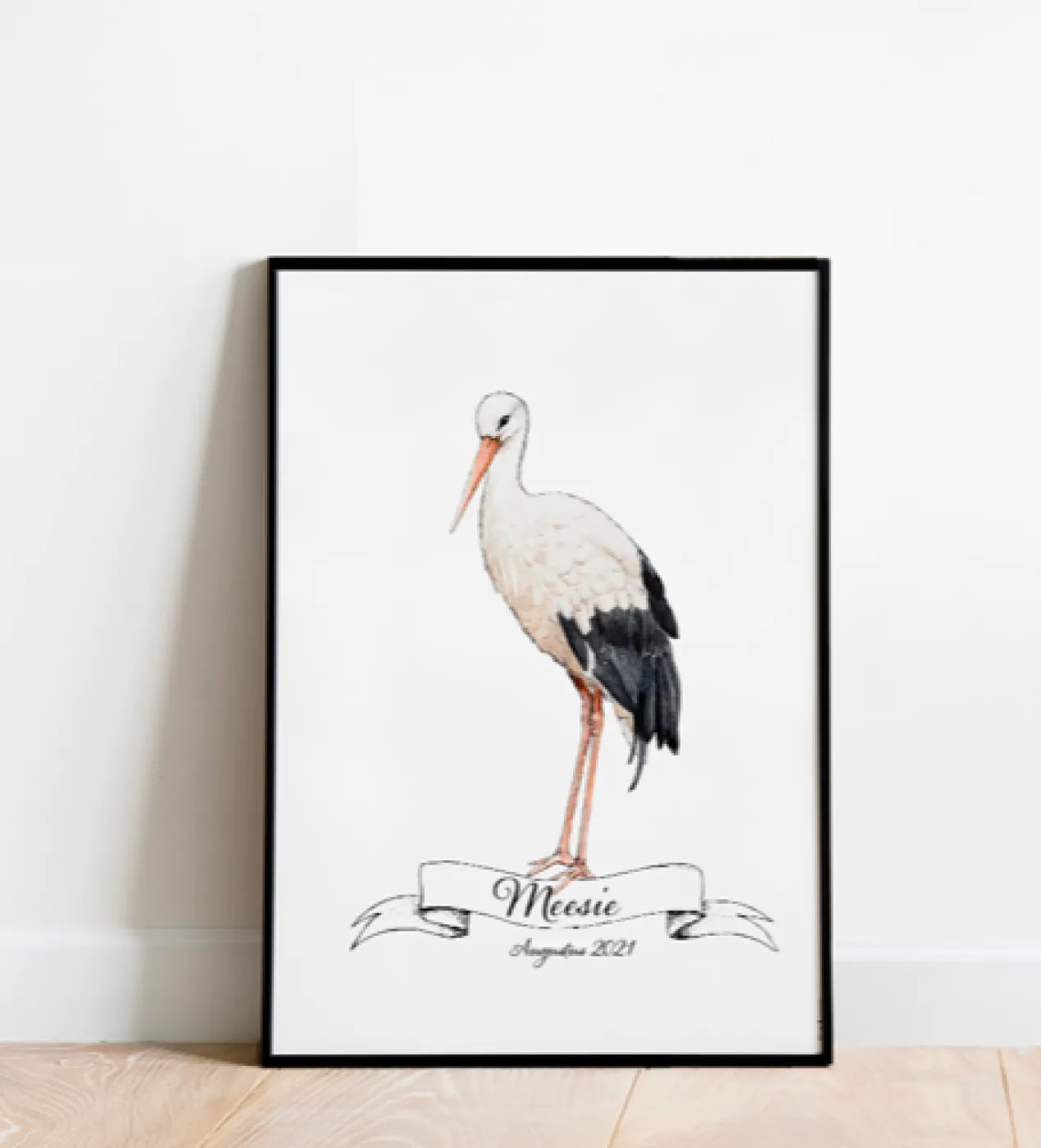 Poster Bintje Ooievaar #1