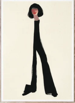 Poster Black Pants 50 x 70 cm
