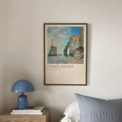 Poster Claude Monet - The cliffs at Étretat 60x90 cm