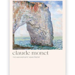 Poster Claude Monet The Manneporte near Étretat 30x45 cm