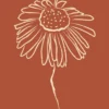 Poster Daisy 20 x 30 cm
