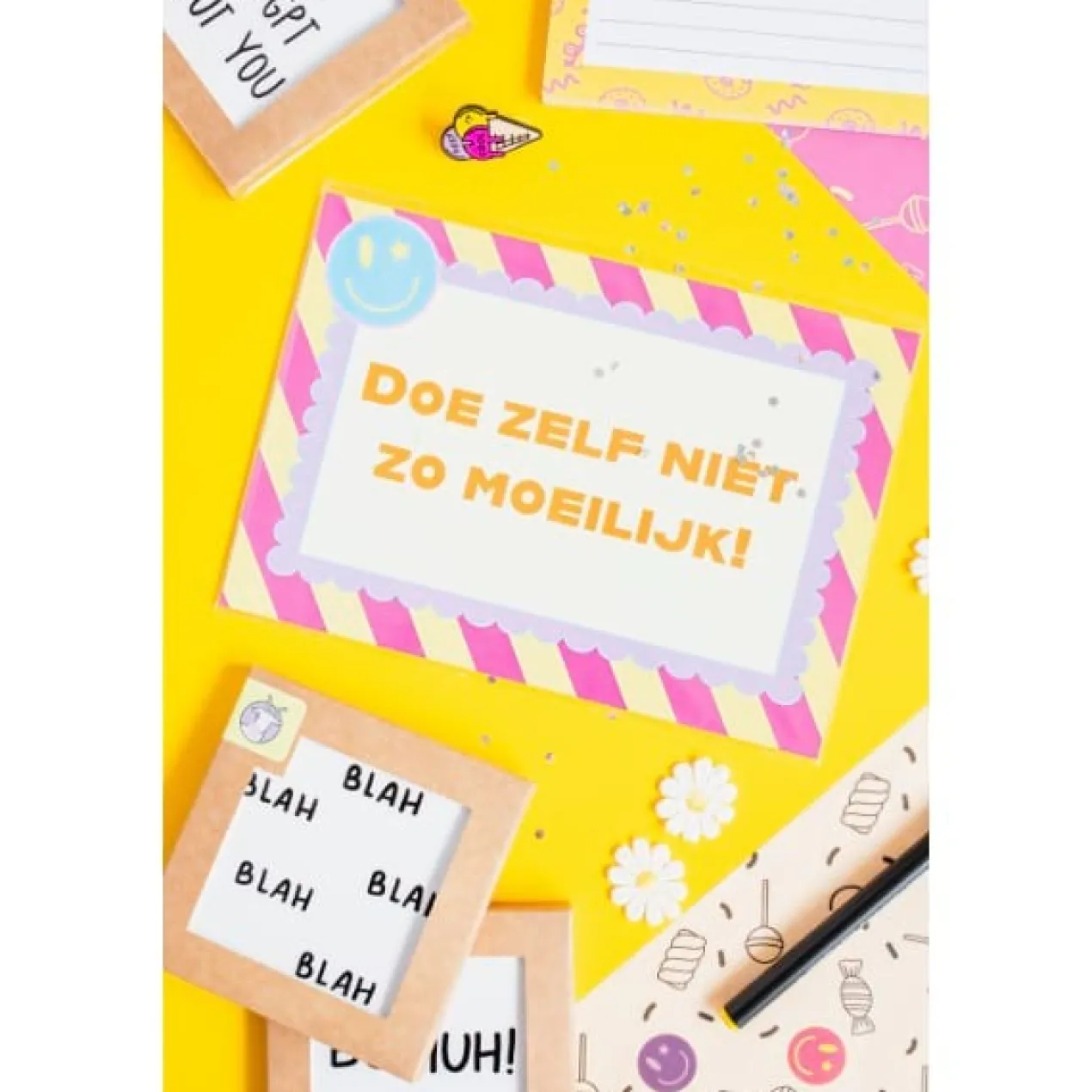 Poster Doe zelf niet zo moeilijk!