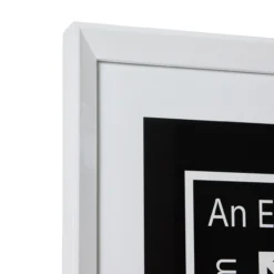 Poster Framed between space 87x118 cm