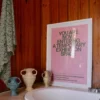 Poster Framed home gallery 87x118 cm