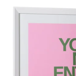 Poster Framed home gallery 87x118 cm