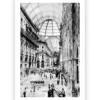 Poster Galleria Vittorio Emanuele 70x100 cm