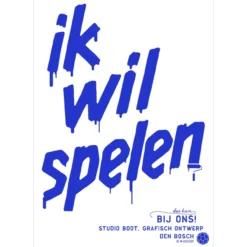 Poster Ik wil spelen