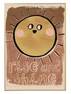 Poster kinderkamer sun