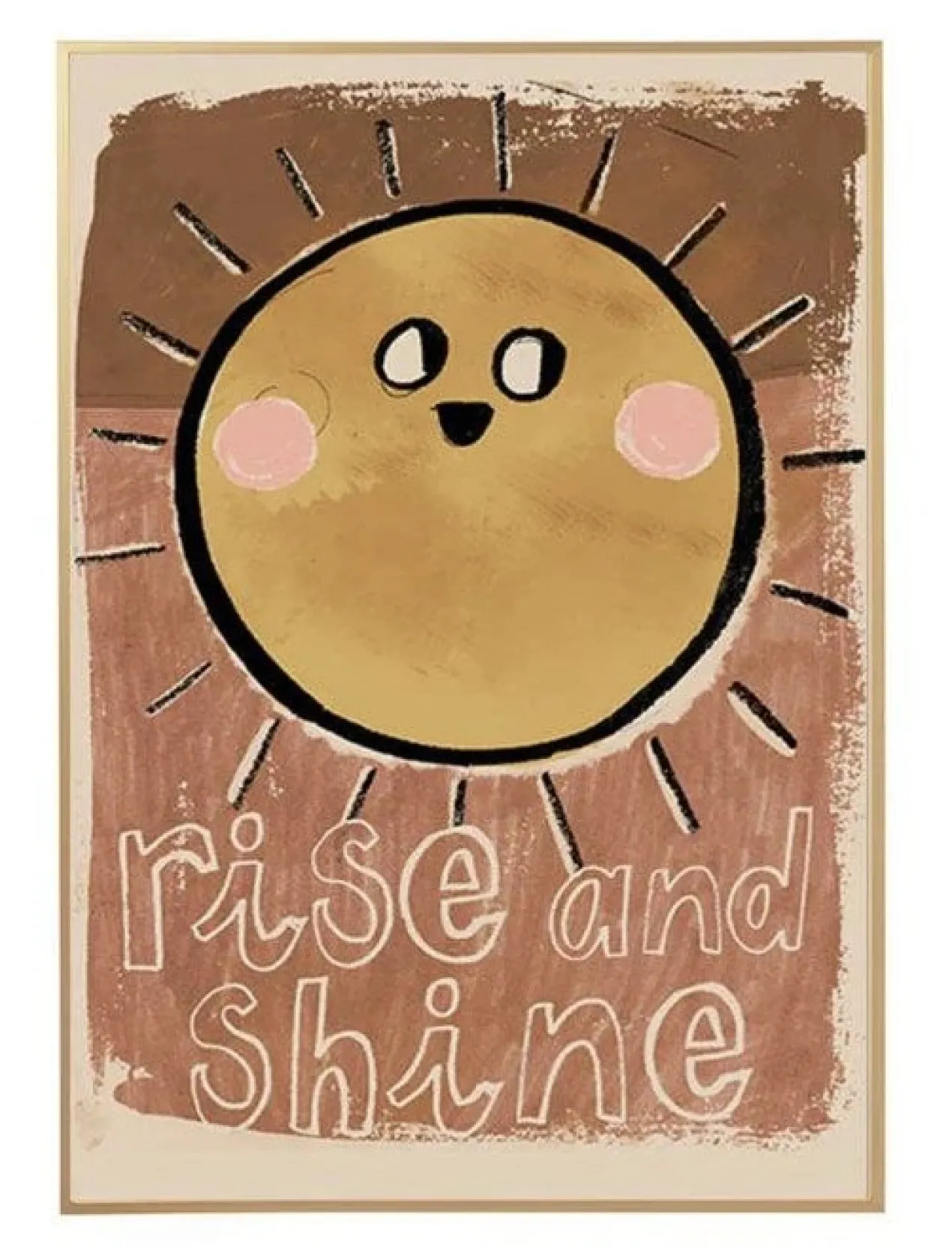 Poster kinderkamer sun