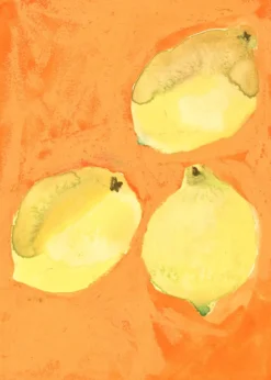 Poster Lemons 50 x 70 cm