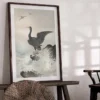 Poster Ohara Koson - Great Cormorant 60x90 cm