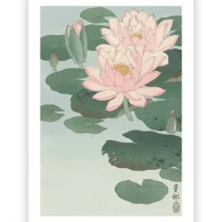 Poster Ohara Koson - Water Lily 60x90 cm