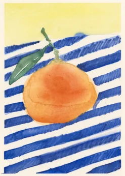 Poster Orange 30 x 40 cm