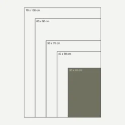 Poster Pencil Corners 30x45 cm
