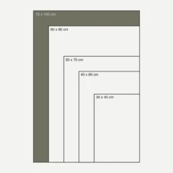 Poster Pencil Corners 70x100 cm