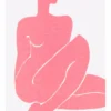 Poster Pink Nude 40 x 50 cm