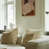 Poster Red Stripes 30 x 40 cm