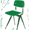 Poster Result Chair Green 30 x 40 cm