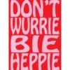Poster tweezijdige A4 donut forget/bie heppie